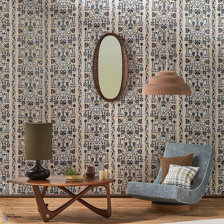 Fleurs de Givre behang-Pierre Frey-Selected Wallpapers-Interiors