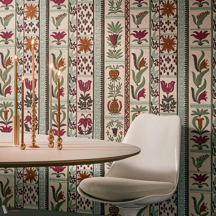 Fleurs de Lumiere behang-Pierre Frey-Selected Wallpapers-Interiors