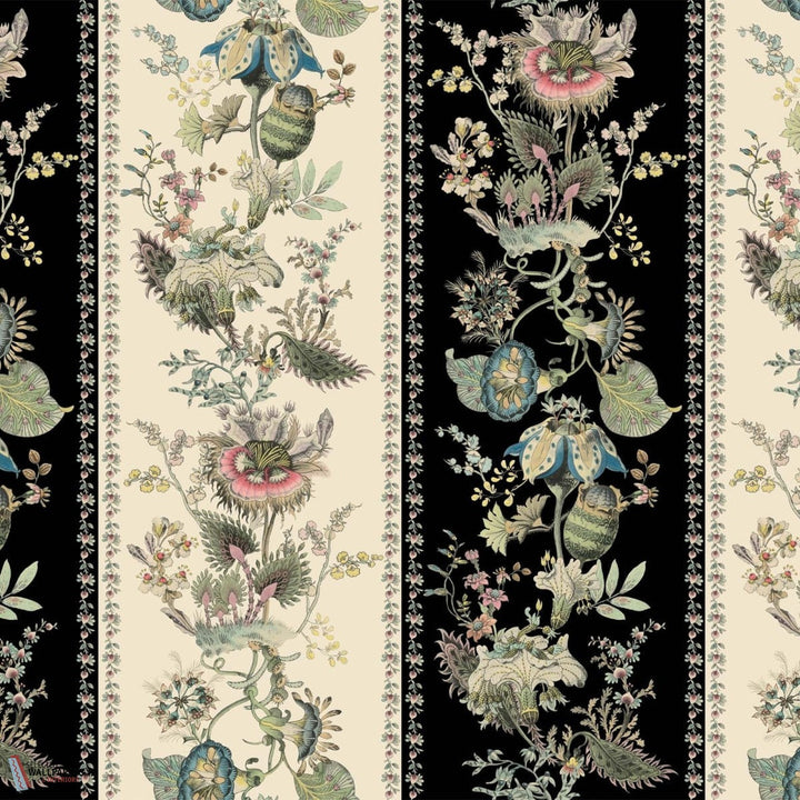 Flora Fantasia behang-House of Hackney-wallpaper-tapete-Noir Stripe-200 cm-Selected-Wallpapers-Interiors
