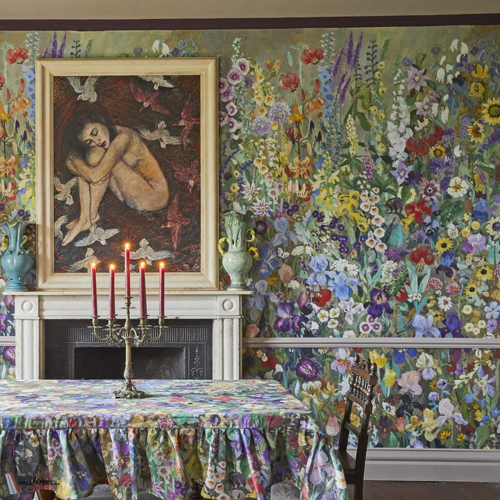 Floribunda Magna behang-House of Hackney-wallpaper-tapete-Selected-Wallpapers-Interiors