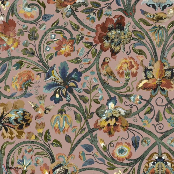 Gaia behang-House of Hackney-wallpaper-tapete-Blush-200 cm-Selected-Wallpapers-Interiors