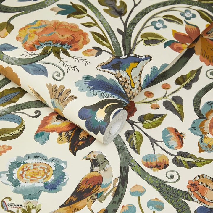 Gaia behang-House of Hackney-wallpaper-tapete-Selected-Wallpapers-Interiors