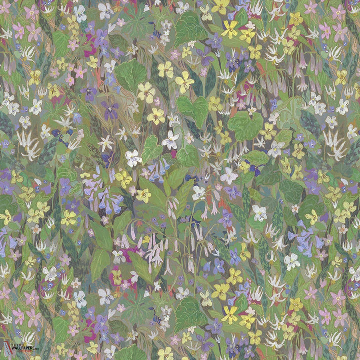 Gardenia behang-House of Hackney-Verde-200 cm-Rol-Selected Wallpapers-Interiors