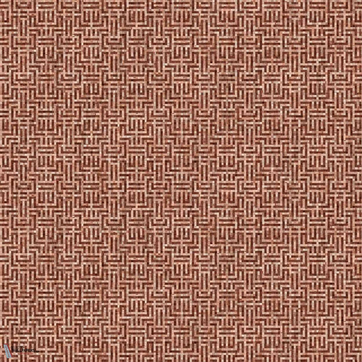 Geometricum behang-Coordonne-Clay-Rol-Selected Wallpapers-Interiors