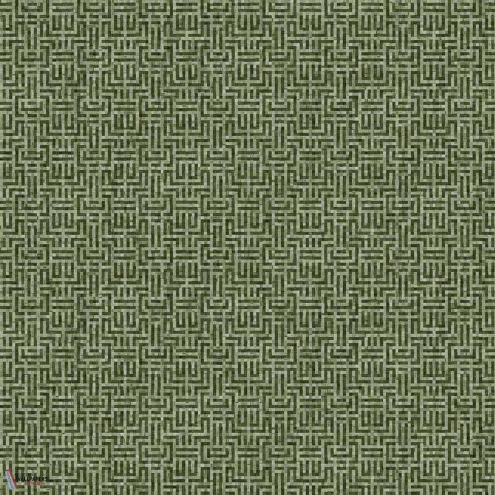 Geometricum behang-Coordonne-Moss-Rol-Selected Wallpapers-Interiors