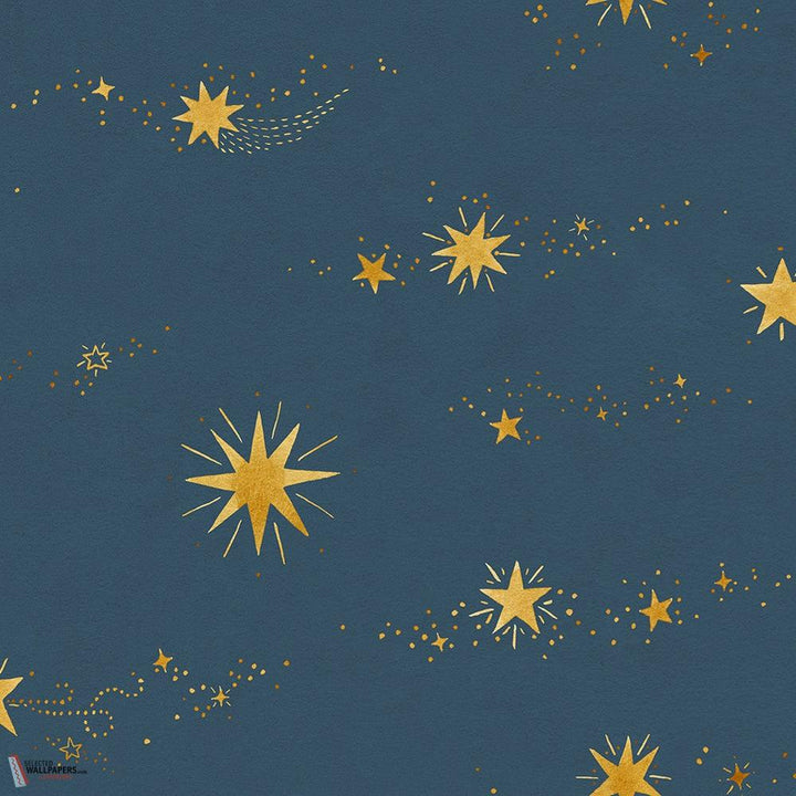Gillis behang-Sandberg-Midnight blue-Mattic-M2-Selected Wallpapers-Interiors