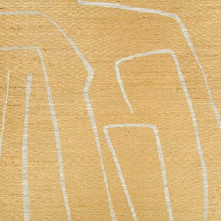 Graffito II-behang-Tapete-Kelly Wearstler-Golden Rod-Set (A+B)-GWP-3720.141-Selected Wallpapers