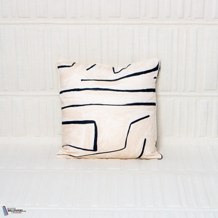 Graffito kussen-cushion-kissen-Kelly Wearstler-Linen/Onyx-50 x 50 cm-Selected-Wallpapers-Interiors