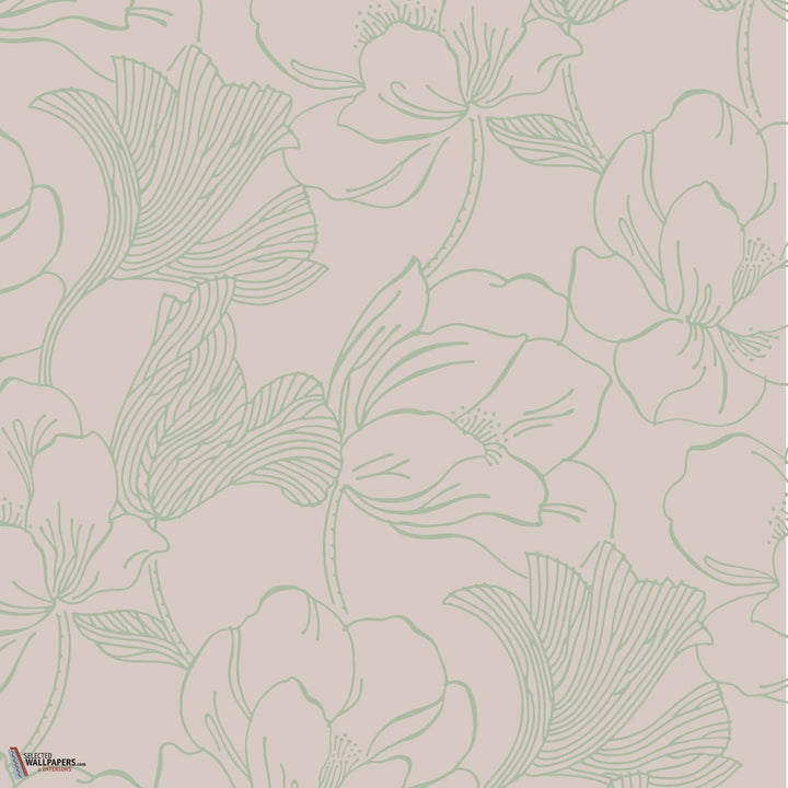 Helleborus behang-Behang-Farrow & Ball-5608-Rol-Selected Wallpapers &amp; Interiors