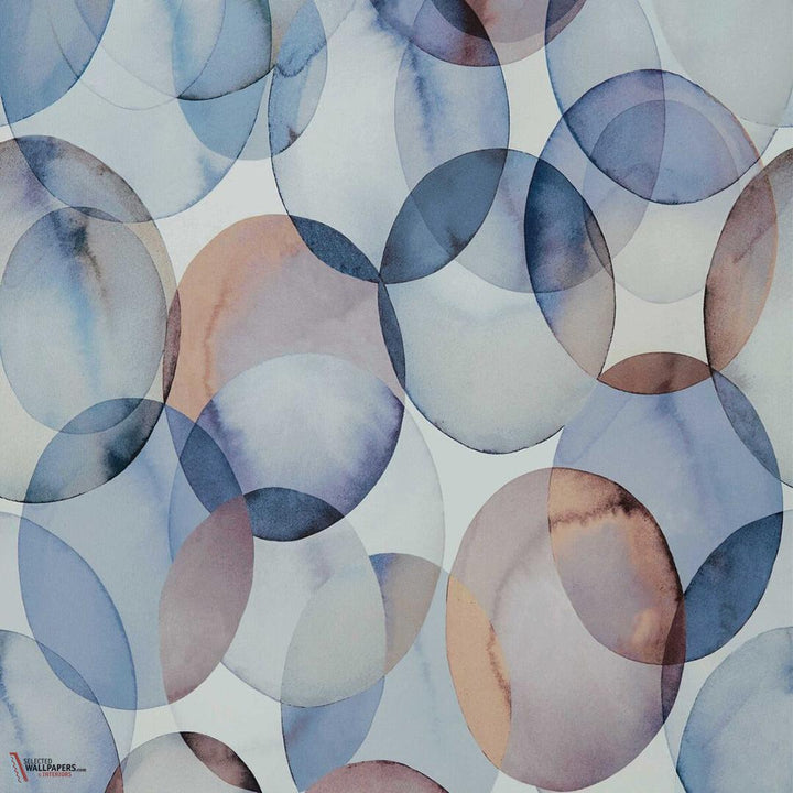 Honesty behang-1838 wallcoverings-Opal blue-Rol-Selected Wallpapers-Interiors