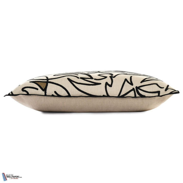 Housse de Coussin Anamorphose-Kussen-Casamance-Cushion-Noir-40 x 60 cm-Selected Interiors