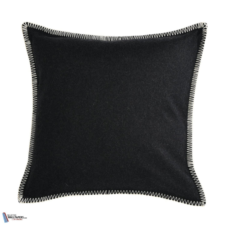 Housse de Coussin Arthur's Seat-Kussen-Casamance-Cushion-Black-65 x 65 cm-Selected Interiors