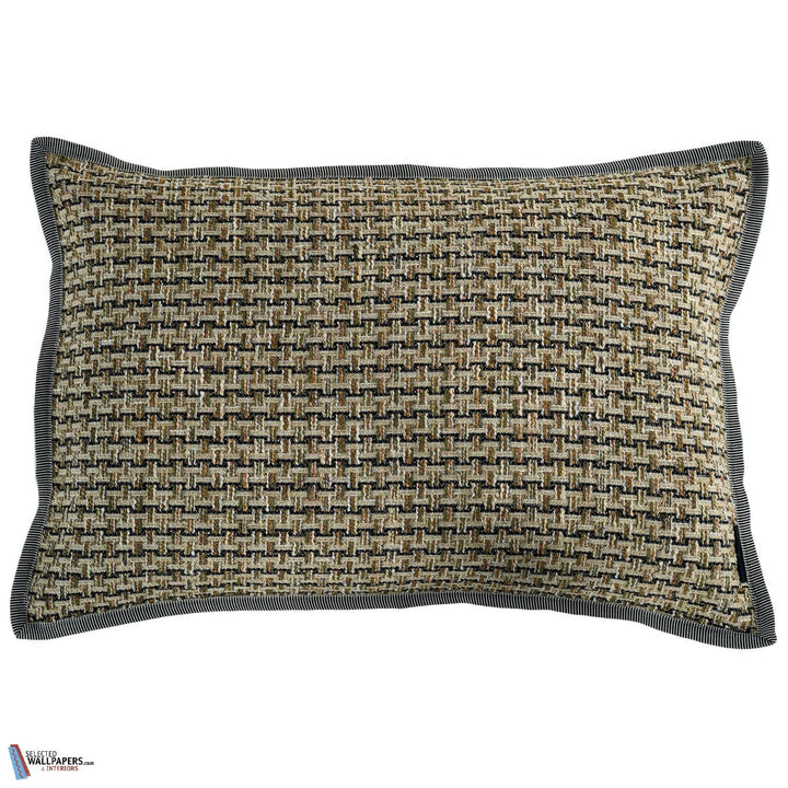 Housse de Coussin Effigie-Kussen-Casamance-Cushion-Multico Kaki/Ocre-40 x 60 cm-Selected Interiors