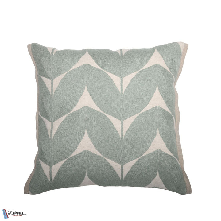 Housse de Coussin Herbes Folles-Kussen-Casamance-Cushion-Celadon-45 x 45 cm-Selected Interiors