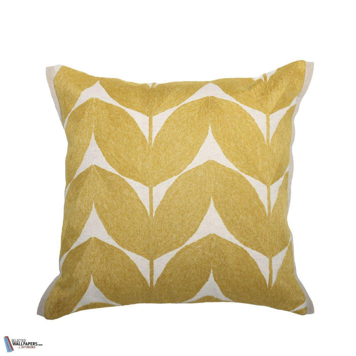 Housse de Coussin Herbes Folles-Kussen-Casamance-Cushion-Moutarde-45 x 45 cm-Selected Interiors