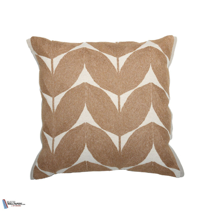 Housse de Coussin Herbes Folles-Kussen-Casamance-Cushion-Tabac-45 x 45 cm-Selected Interiors