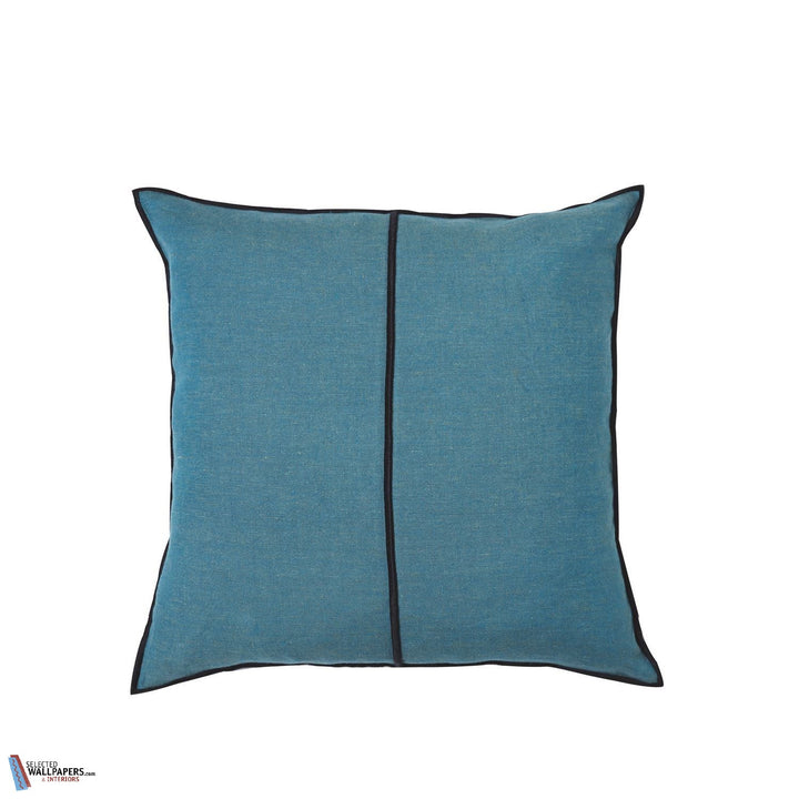 Housse de Coussin Linen-Kussen-Casamance-Cushion-Emeraude-45 x 45 cm-Selected Interiors