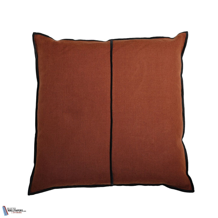 Housse de Coussin Linen-Kussen-Casamance-Cushion-Rouille-45 x 45 cm-Selected Interiors