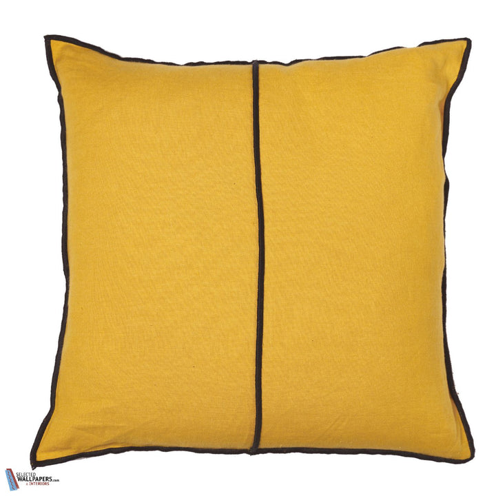 Housse de Coussin Linen-Kussen-Casamance-Cushion-Curry-65 x 65 cm-Selected Interiors