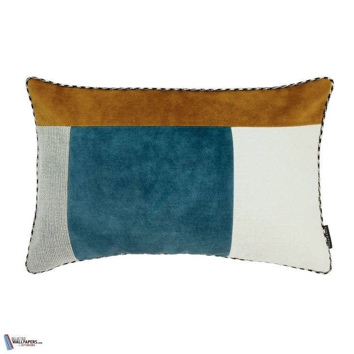 Housse de Coussin Pojagi-Kussen-Casamance-Cushion-Topaze Brun Tabac-40 x 60 cm-Selected Interiors