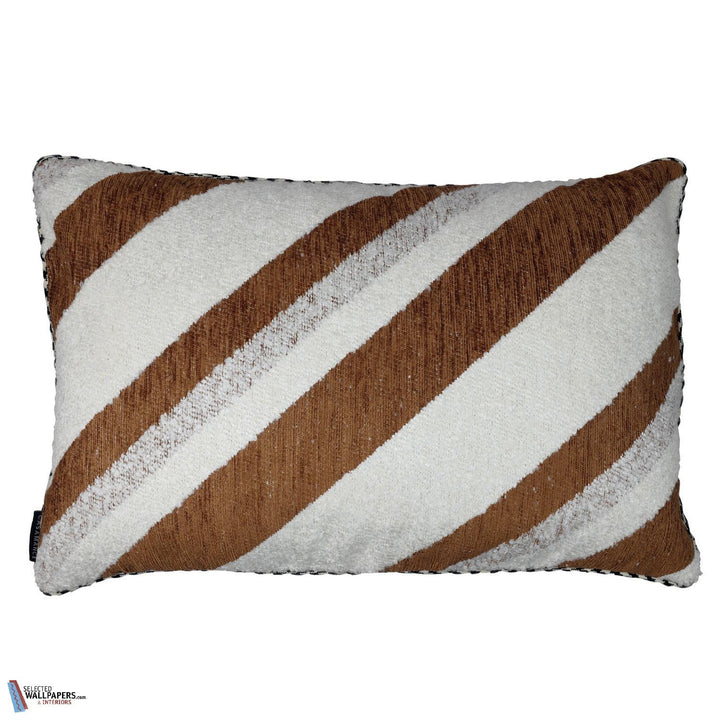 Housse de Coussin Slalom-Casamance-kussen-cushion-kissen-Camel-60 x 40 cm-Selected Interiors