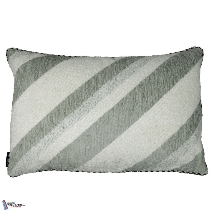 Housse de Coussin Slalom-Casamance-kussen-cushion-kissen-Vert de Gris-60 x 40 cm-Selected Interiors
