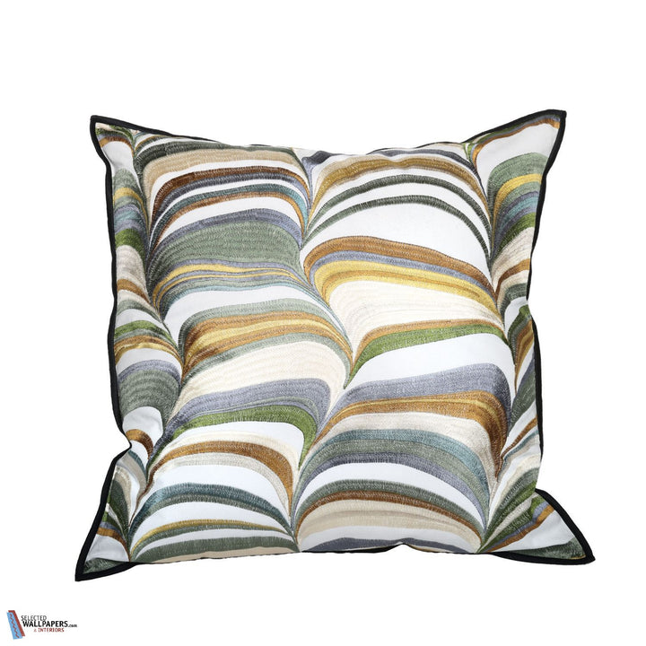 Housse de Coussin Strates-Kussen-Casamance-Cushion-Bronze Olive-45 x 45 cm-Selected Interiors