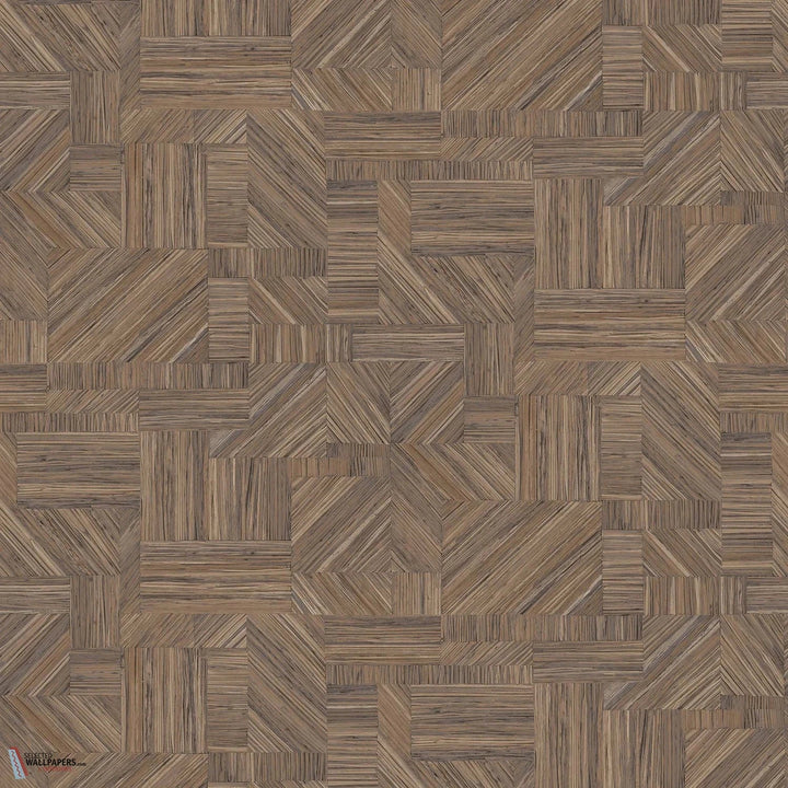 Imbrication behang-Casamance-wallpaper-tapete-Sepia-Rol-Selected-Wallpapers-Interiors