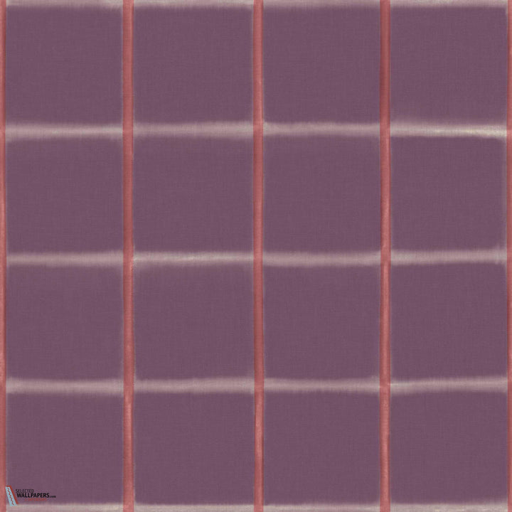 Itajime behang-Coordonne-Prune-Non Woven-Rol-Selected Wallpapers-Interiors
