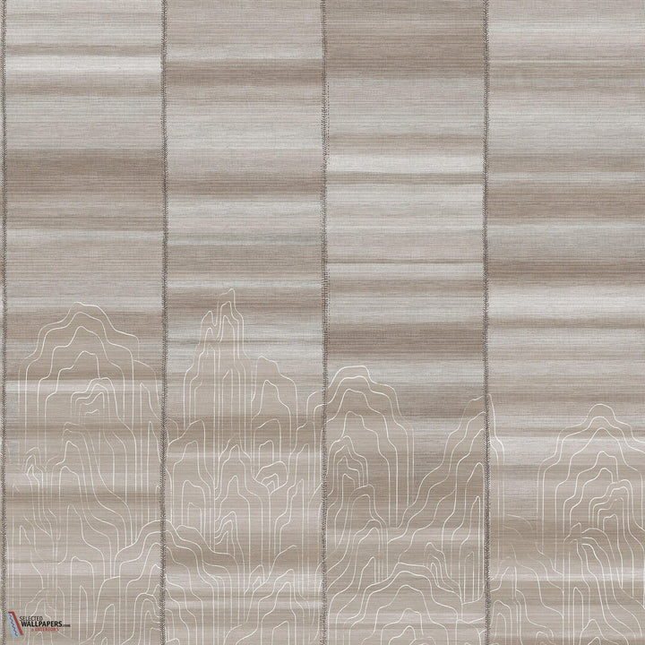 Iwa behang-Masureel-Silver-Paneel A-260 cm-Selected Wallpapers-Interiors