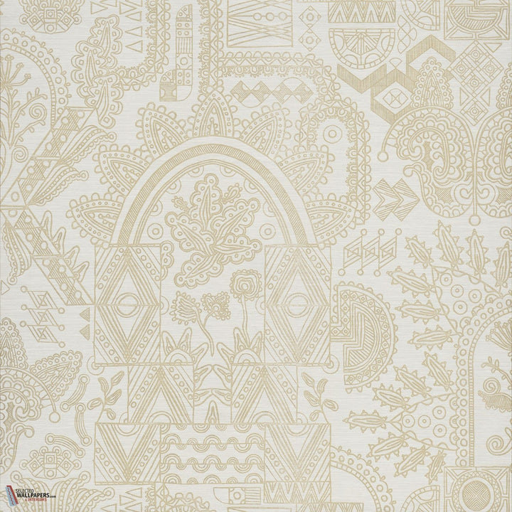 Joie behang-Arte-wallpaper-tapete-White Gold-Meter (M1)-Selected-Wallpapers-Interiors