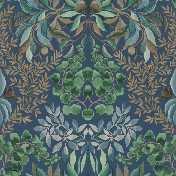 Karakusa-behang-Tapete-Designers Guild-Midnight-Rol-PDG1157/06-Selected Wallpapers