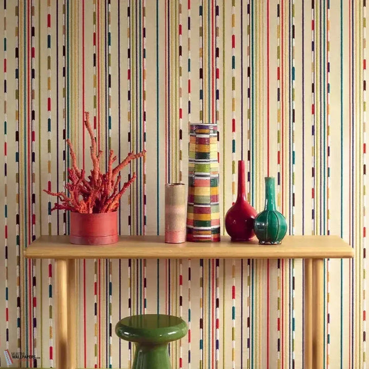 Kikori behang-Pierre Frey-Selected Wallpapers-Interiors