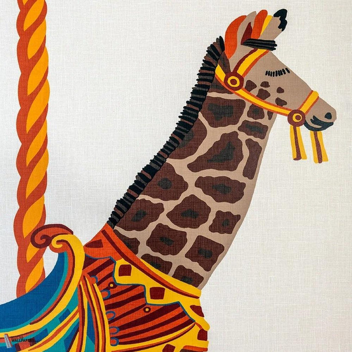 La Girafe du Carrousel behang-Pierre Frey-Selected Wallpapers-Interiors