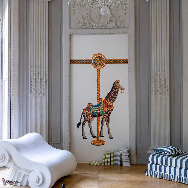 La Girafe du Carrousel behang-Pierre Frey-Selected Wallpapers-Interiors