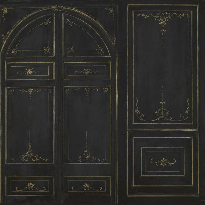 Lao Zi-Coordonne-behang-tapete-wallpaper-Coal-Non Woven-Selected-Wallpapers-Interiors