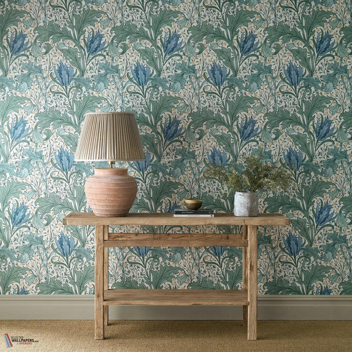 Lent Lily behang-Morris & Co-Selected Wallpapers-Interiors