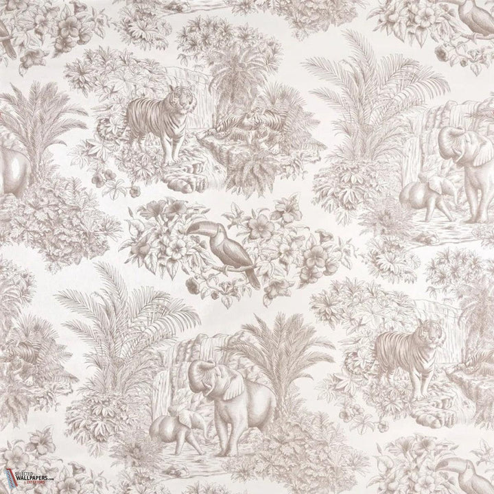 Les Repos du Toucan behang-Pierre Frey-Sable-Meter (M1)-Selected Wallpapers-Interiors