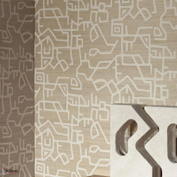 L'explorateur behang-Pierre Frey-Selected Wallpapers-Interiors