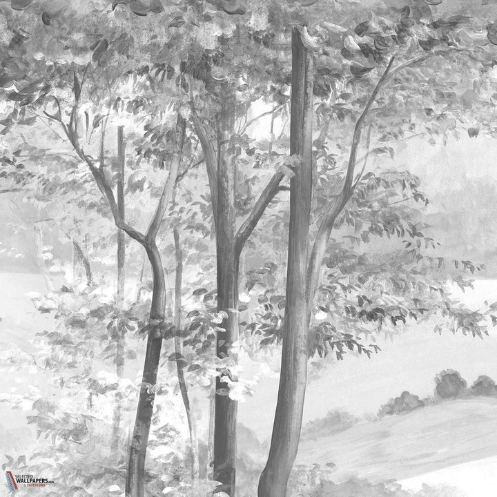 L'orée du bois behang-Les Dominotiers-Selected Wallpapers-Interiors