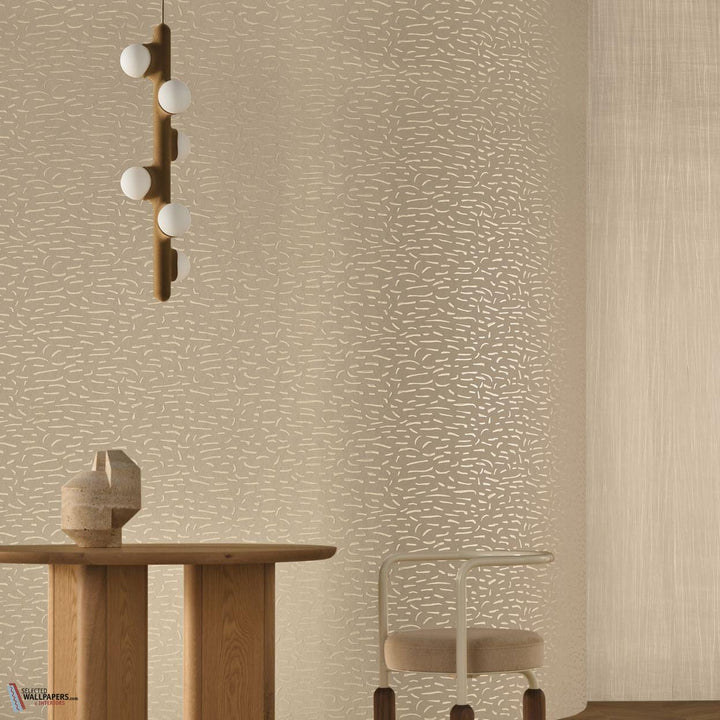 Luméis behang-Casamance-Selected Wallpapers-Interiors