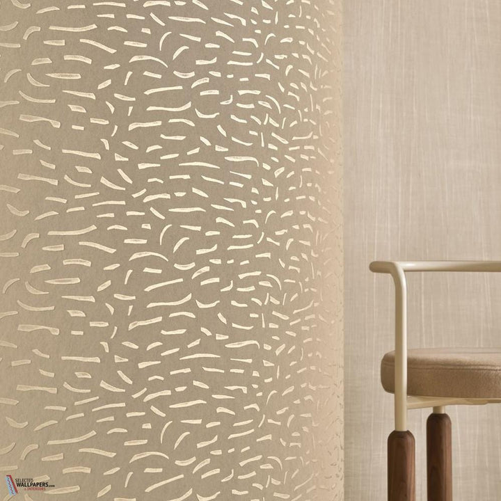 Luméis behang-Casamance-Selected Wallpapers-Interiors