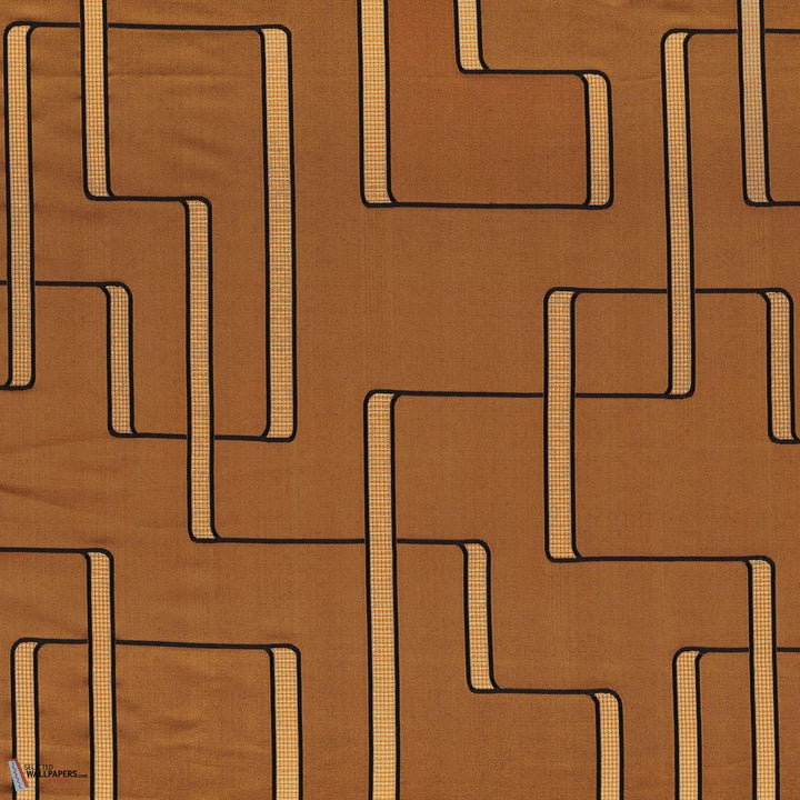 Lusio stof-Casamance-Terre de seinne-Meter (M1)-Selected Wallpapers-Interiors