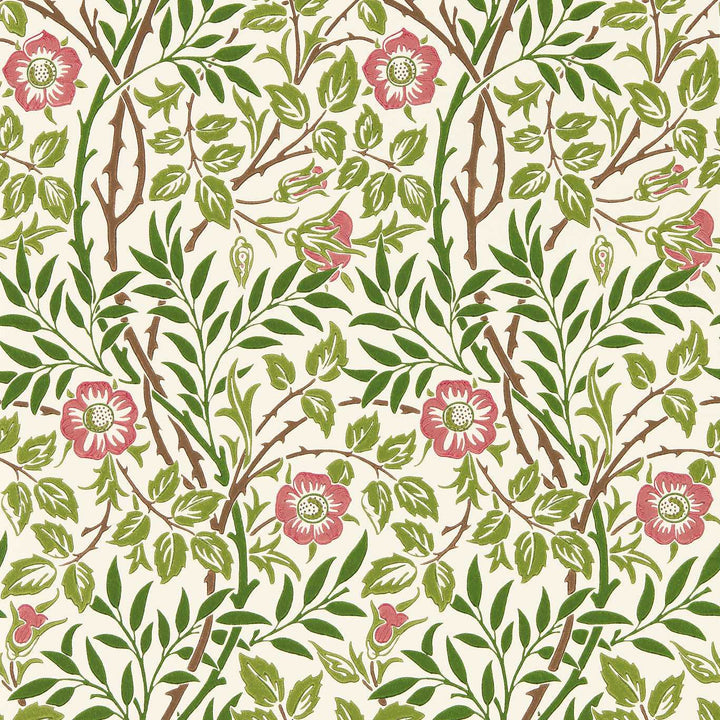 Sweet Briar behang-behang-Morris & Co-Boughs/Rose-Rol-Selected Wallpapers &amp; Interiors
