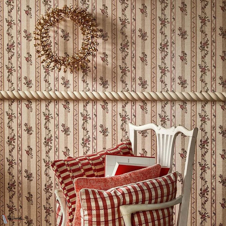 Mariefred behang-Pierre Frey-Selected Wallpapers-Interiors