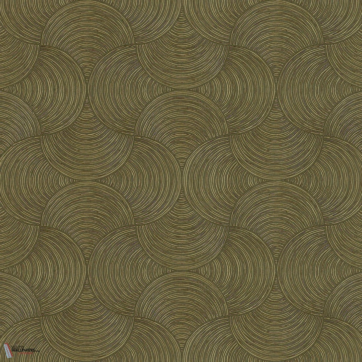Meteore behang-Casamance-wallpaper-tapete-Kaki/Bronze-Rol-Selected-Wallpapers-Interiors