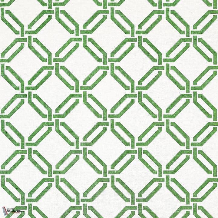Miramar way behang-Thibaut-Green-Rol-Selected Wallpapers-Interiors
