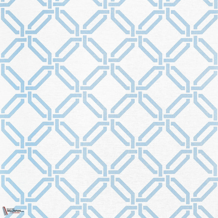 Miramar way behang-Thibaut-Light blue-Rol-Selected Wallpapers-Interiors