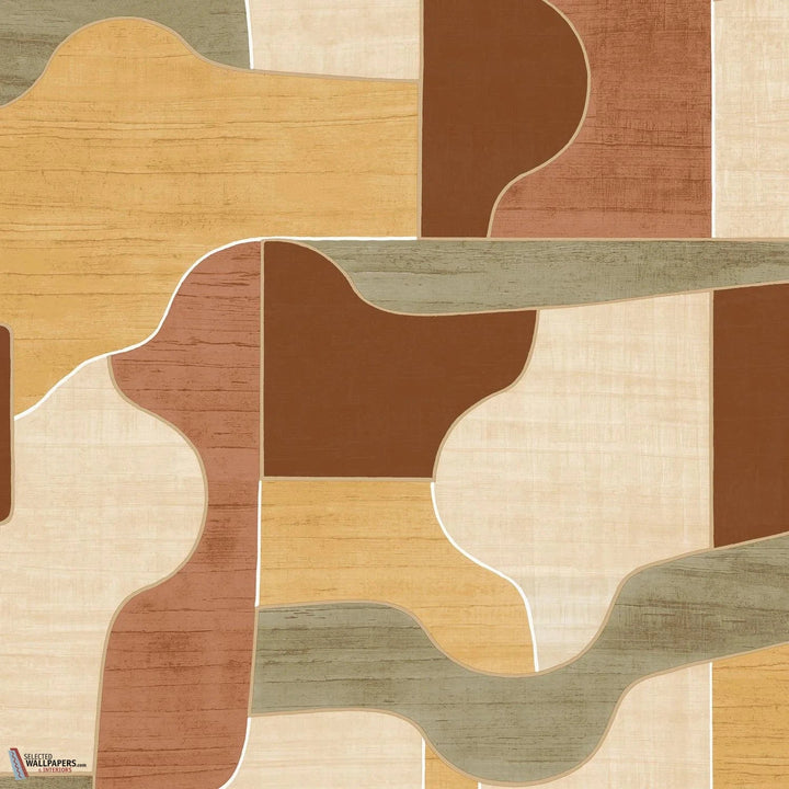 Modernismo behang-Casamance-wallpaper-tapete-Blush/Vanille-Rol-Selected-Wallpapers-Interiors