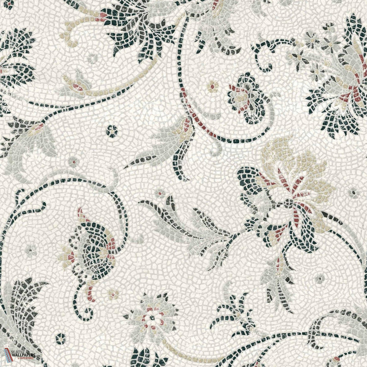 Mosaicum behang-Coordonne-Nacre-Non Woven-Rol-Selected Wallpapers-Interiors
